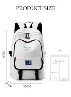 DUNISO Girl's School Backpack with Pencil Case Waterproof Book Bag with Compartments for Teen Girl Kid Students Elementary School Kids' School Bag With Large Capacity  - Image 3