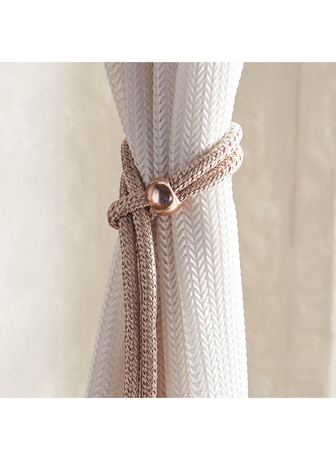 Home Box - Dazzle 2-Piece Vera Curtain Tie Back Set - Image 1