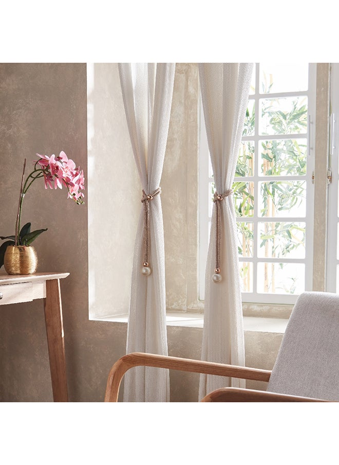 Home Box - Dazzle 2-Piece Vera Curtain Tie Back Set - Image 1