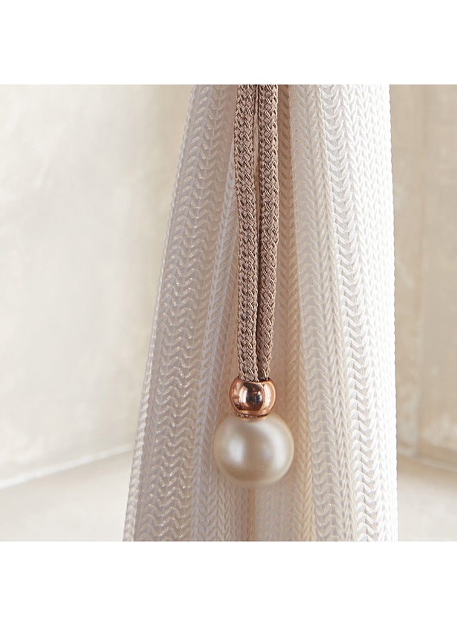 Home Box - Dazzle 2-Piece Vera Curtain Tie Back Set - Image 1