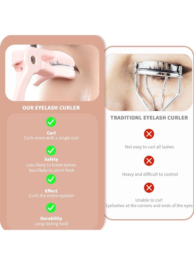 Generic 2 Pack Eyelash Curler, Eyelash Curler with Silicone Pad High Quality Eyelash Curler - Image 3