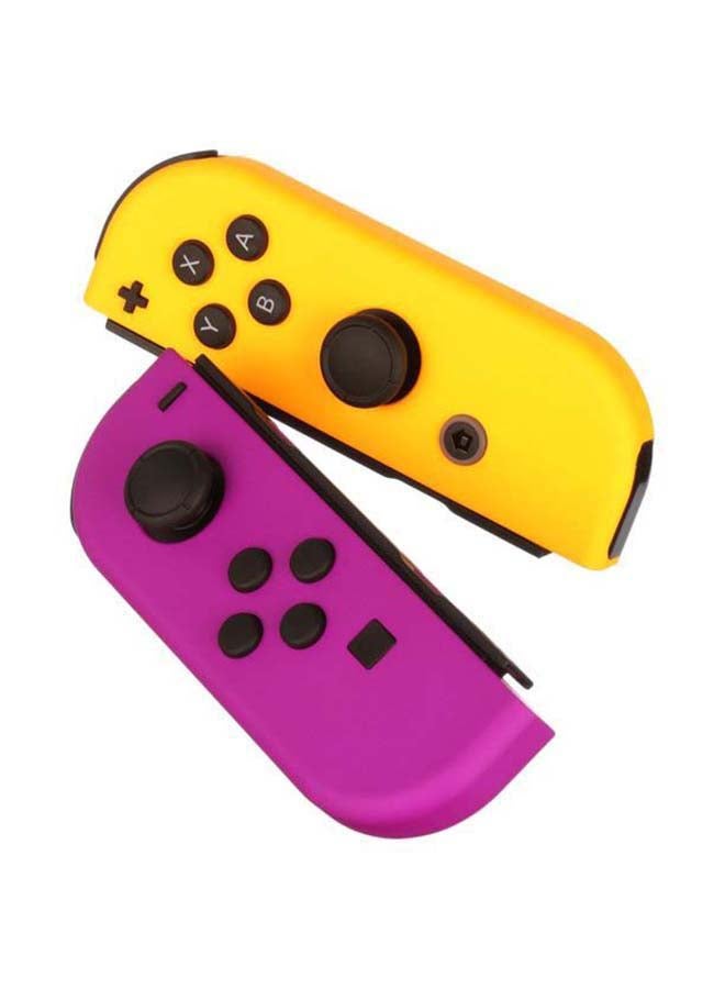 نينتندو وحدة تحكم لاسلكية Joy Cons لجهاز Nintendo Switch، وحدة تحكم بديلة L/R متوافقة مع Nintendo Switch - أرجواني نيون/برتقالي نيون - Image 4