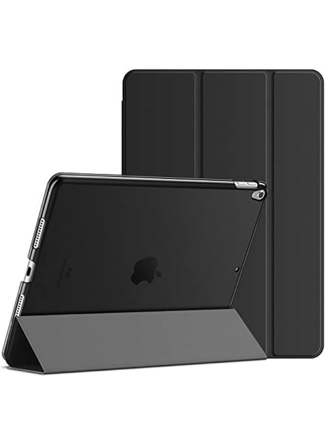 Case for iPad Pro 10.5-Inch and iPad Air 3 (10.5-Inch 2019, 3rd Generation), Smart Cover Auto Wake/Sleep Cover (Black) - Image 1