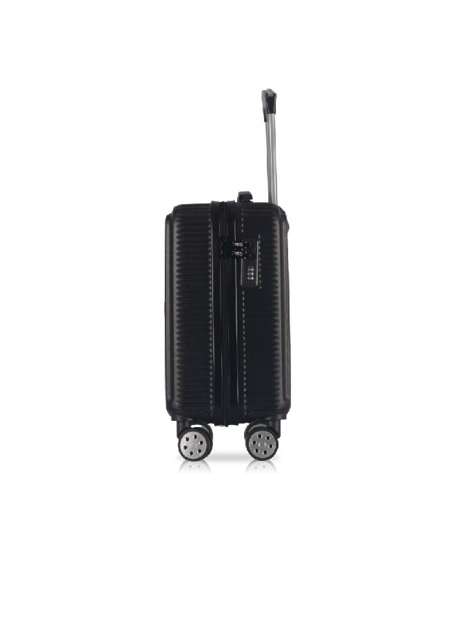 توتشي حقيبة سفر مرنة داخلية فاخرة قابلة للحمل أسود 17 بوصة T0475-2 - Image 3