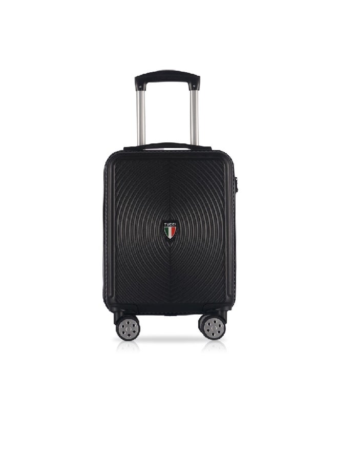 توتشي حقيبة سفر مرنة داخلية فاخرة قابلة للحمل أسود 17 بوصة T0475-2 - Image 1