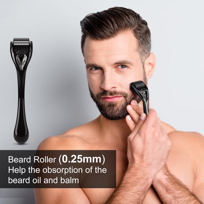 MALE GOD Beard Growth Kit, Beard Kit W/Men's Shaving & Grooming Sets, Upgraded Beard Growth Oil W/Biotin and Batana Oil, Balm, Comb for Spot/Patchy Beard, Christmas Gifts for Men Him Boyfriend Husband - Image 3