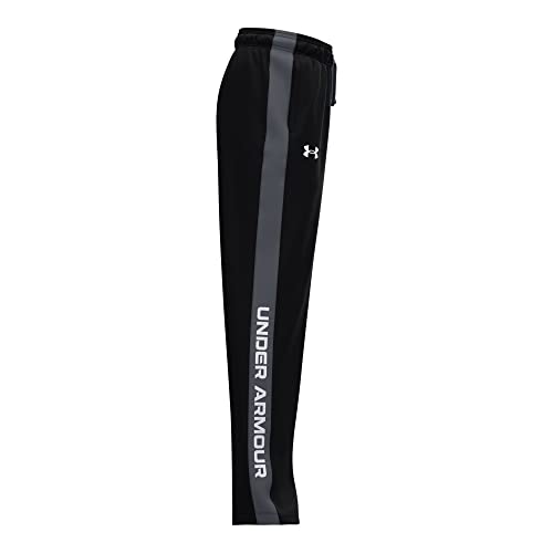 Under Armour Boys Brawler 2.0 Pants , Black (001)/White , Large - Image 5