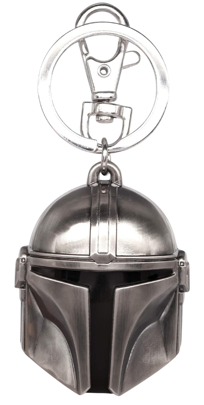 Monogram Star Wars Mandalorian Helmet Pewter Keyring - Image 5