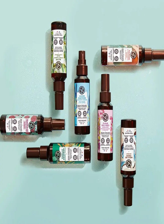 Yves Rocher BODY AND HAIR MIST ARGAN AND ROSE PETALS 100ML - Image 2