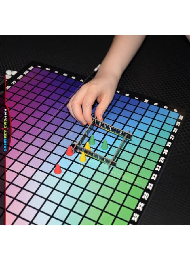 HUES AND CUES Riddle Game Card Toy-Color:Skillful Color Painting - Image 4