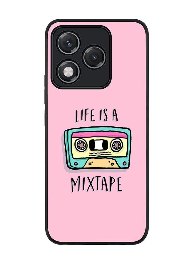 Stylizedd For Honor 400 Lite Case,Slim fit Camera Protection, Shockproof Thin Phone cover  - Life is a mixtape