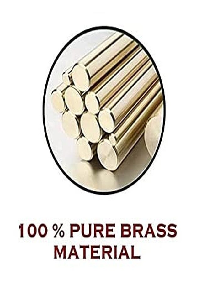 MHS Heavy Duty Brass Hanging Hook Kada for Zula Swing Chair Hammock kadu 350 Kg Capacity with Fastner. (Pack of 1, Silver Matt) - Image 4