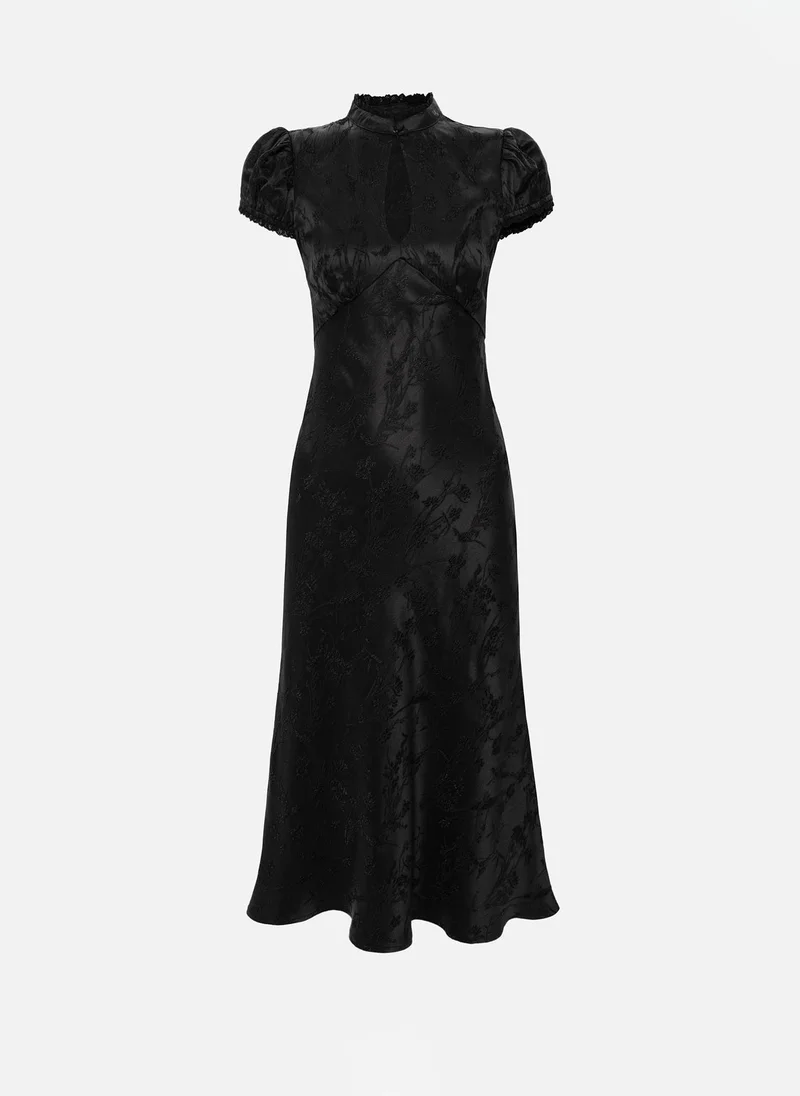 Lichi  Fitted midi dress with a floral pattern for Women | Best Price UAE