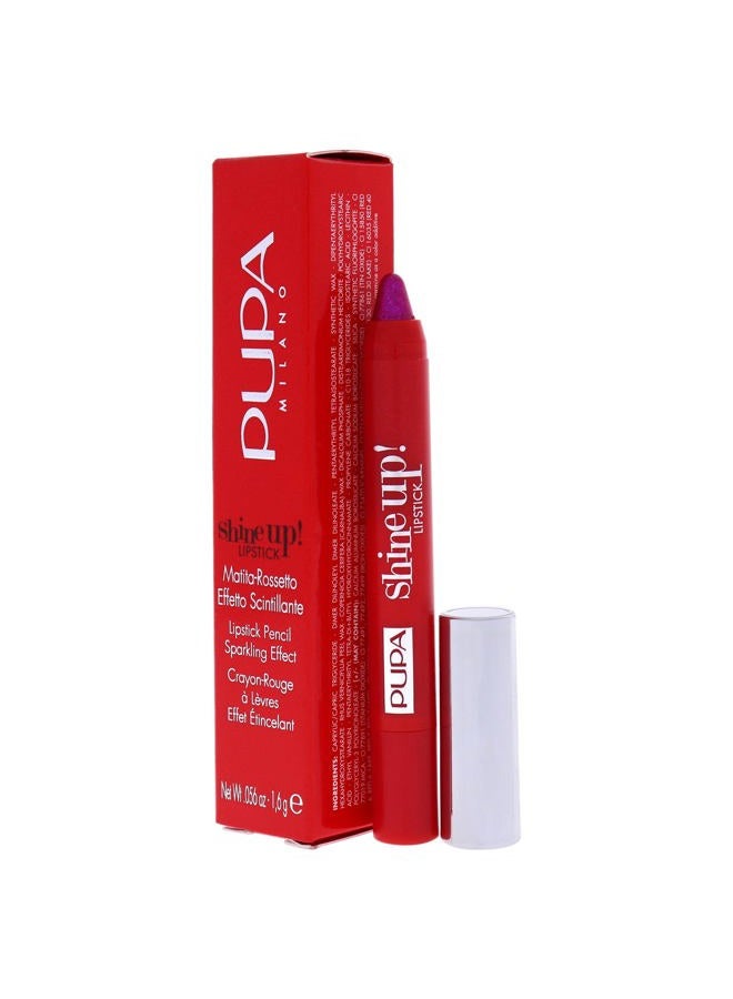 PUPA Shine Up! Lipstick - 007 Be Hot Be Pink for Women - 0.056 oz Lipstick - Image 4