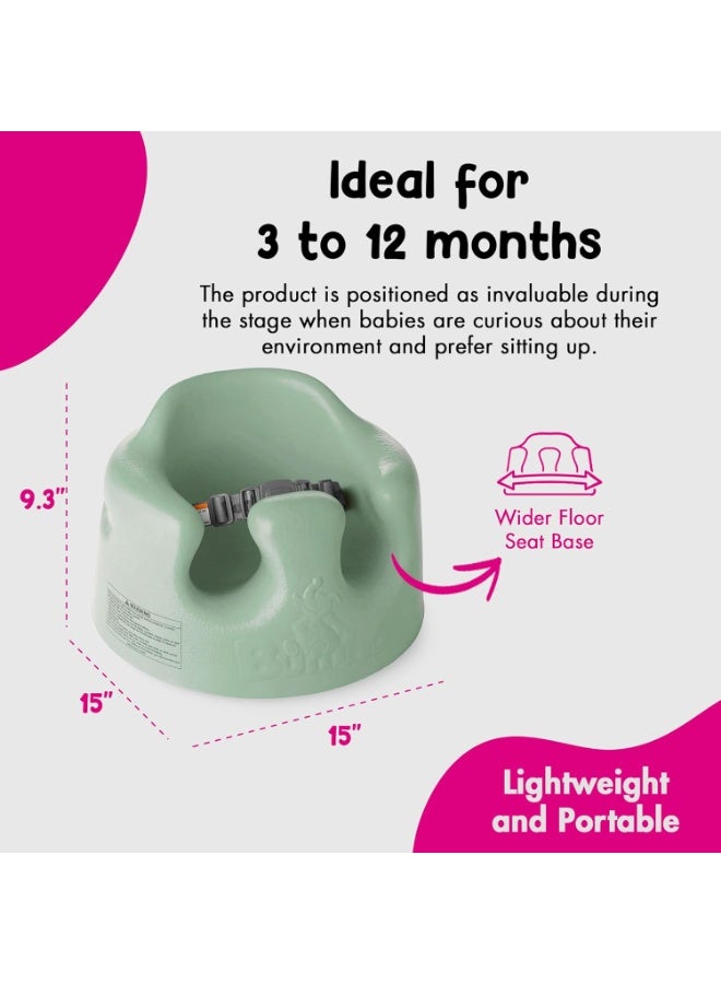 Bumbo Baby Floor Seat with Adjustable Harness 3 Months Plus - Sit Me Up Baby Seat - Floor Chair for Babies - Hemlock - Image 3