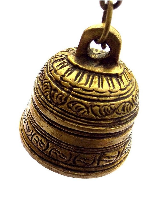 Kartique Brass Wall Hanging Bells (Gold) - Image 3