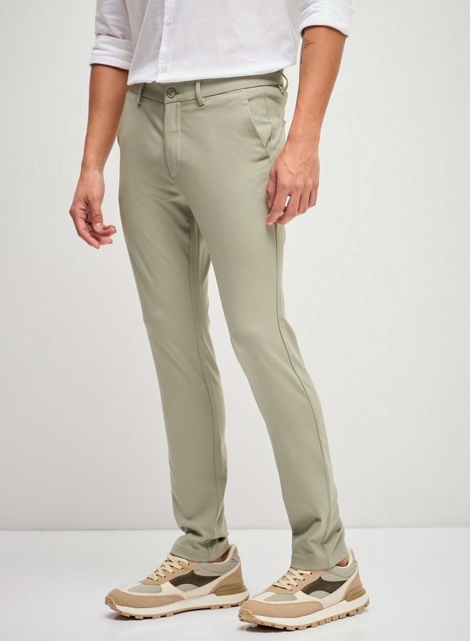 THE BEAR HOUSE Men's 4 Way Stretch Formal Trouser Versatile Office and Travel Pants Comfortable Fit for Everyday Use Easy to Style Bottomwear for Work Weekend and Outings - Image 4