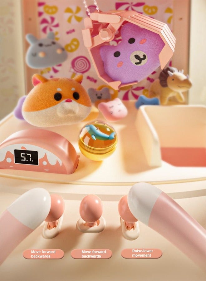 Arcade Game Claw Machine Fun Mini Grab Dolls Prize Dispenser Party Game Vending Toy for Kids Boys & Girls  - Image 4