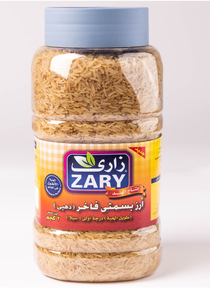 ZARY Jar Golden Basmati Rice 2 kg  - Image 2