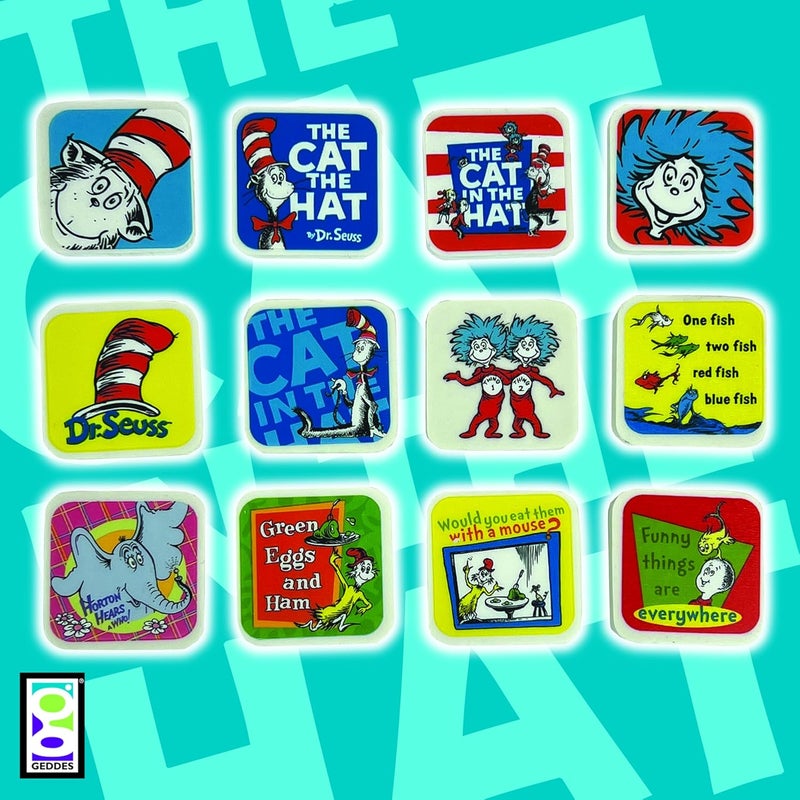 Geddes Raymond Dr. Seuss Character Erasers for Kids (Pack of 60) - Image 2