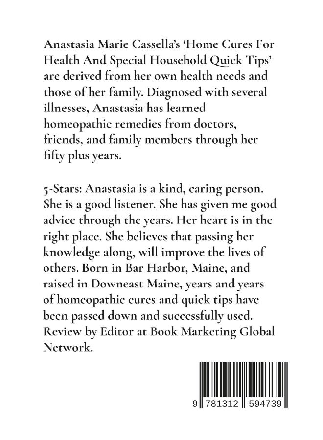 Home Cures and Special Household Quick Tips by Anastasia Marie Cassella - Image 2
