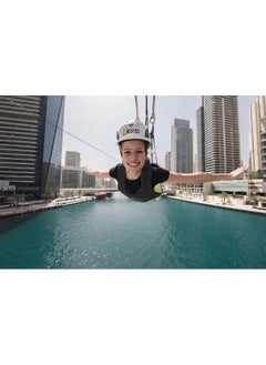 Wondergifts Ziplining Experience in Dubai Marina for One - Experience Gift with Free Spa Gift Box  - Image 5