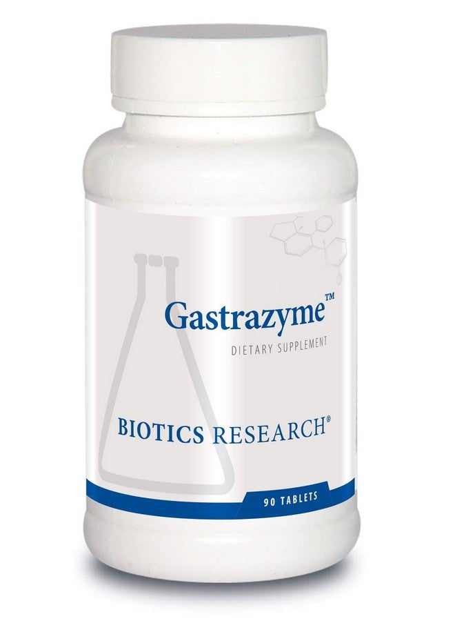 Biotics Research Biotics Research Gastrazyme™ Digestive Support - Supplies Vitamin U Complex, Chlorophyllins, Gamma Oryzanol (from Rice) Supplement Supports Gastrointestinal Health & Gut Lining - 90 Tablets - Image 1