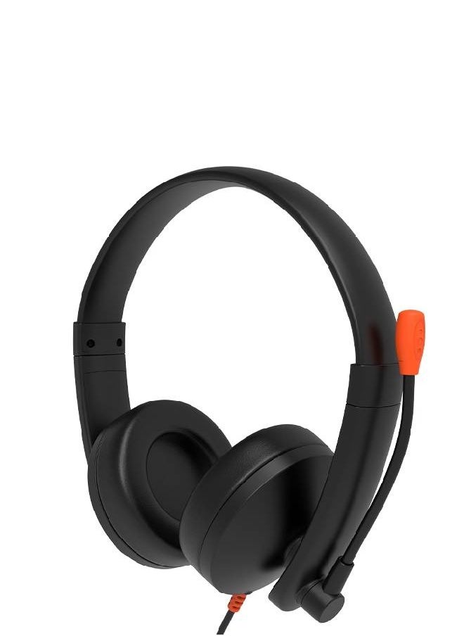 Meetion - USB Wired Telephone Headset, HP003U - Image 1