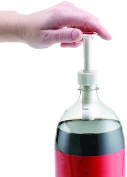 Jokari Fizz Keeper Pump Cap 2 Liter/Lt Soda Pop Bottles Saves Carbonation 2-Pack - Image 4