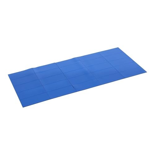 MasterVision Blue Dry Erase Rectangular Colored Magnets, 25 Count, Color Coding Magnetic Tape Strips, 0.875" x 2" (FM2401) - Image 5