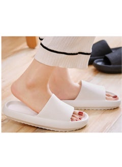 HomarKet Non-Slip Quick-drying Thickened Bathroom Shower Slippers Anti-slip Lightweight House Shower Slippers Super Soft Home Slippers for Indoor & Outdoor  - Image 2