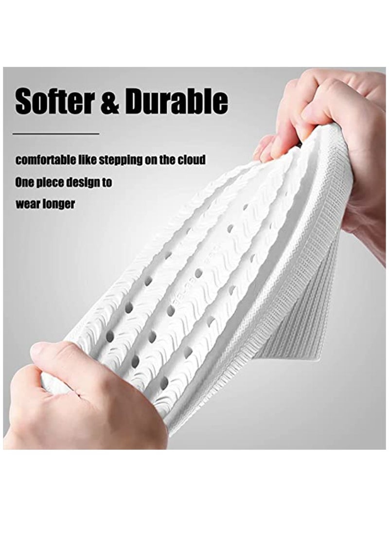 HomarKet - Non-Slip Quick-drying Thickened Bathroom Shower Slippers Anti-slip Lightweight House Shower Slippers Super Soft Home Slippers for Indoor & Outdoor - Image 1