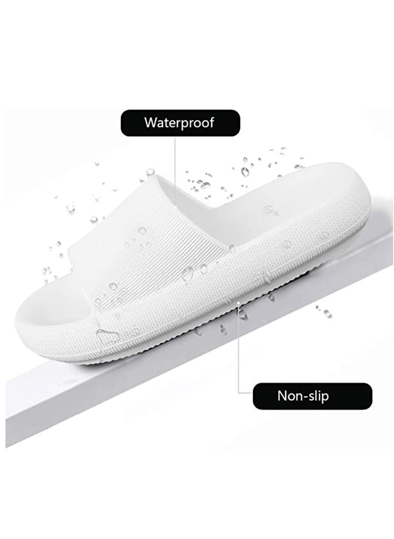 HomarKet - Non-Slip Quick-drying Thickened Bathroom Shower Slippers Anti-slip Lightweight House Shower Slippers Super Soft Home Slippers for Indoor & Outdoor - Image 1