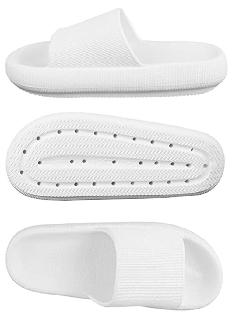 HomarKet - Non-Slip Quick-drying Thickened Bathroom Shower Slippers Anti-slip Lightweight House Shower Slippers Super Soft Home Slippers for Indoor & Outdoor - Image 1