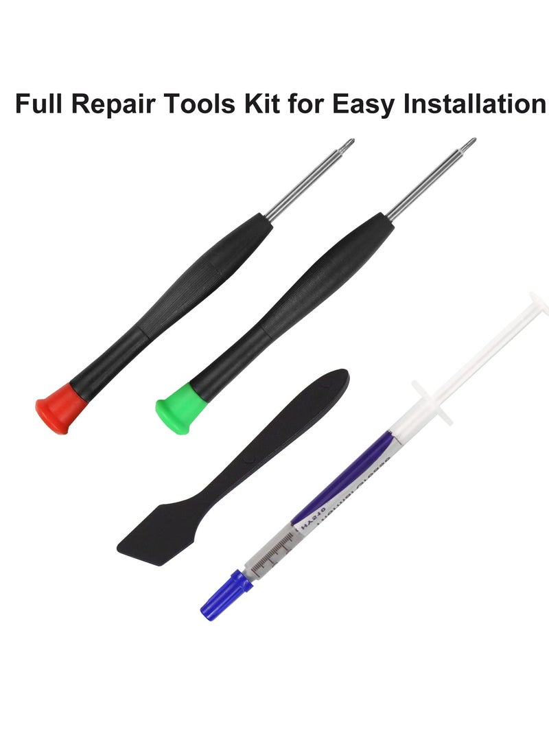 Excefore New Replacement Internal Cooling Fan, CPU Heatsink Cooler, Compatible with Nintendo Switch HAC-001 NS 2017 Console, PlayStation 4 Console, with PH1 Screwdriver Repair Tool Kit  - Image 3