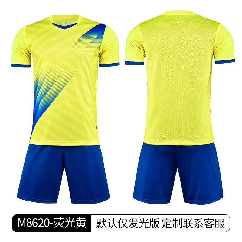 New Men'S Adult Football Clothes Training Suit Sports Outdoor Women'S Football Jersey Children'S Team Clothes Quick Dry - Image 1