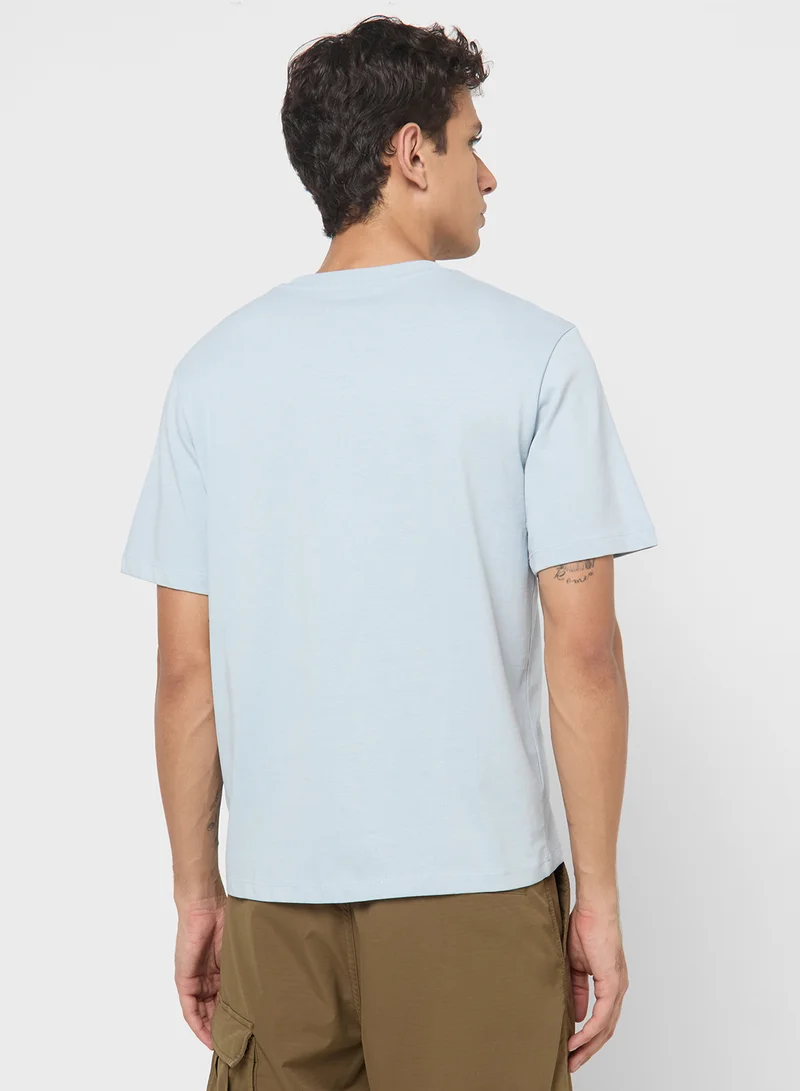 جاك اند جونز Jcopacer Logo Crew Neck T-Shrt
