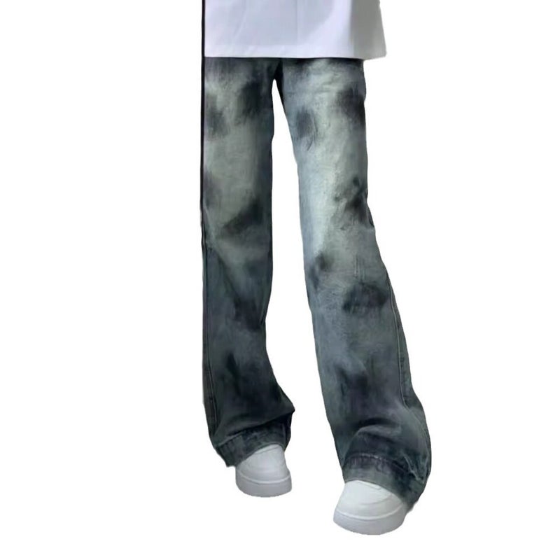Unisex Classic Denim Jeans Loose Fit Daily Outdoor Wear - Image 5