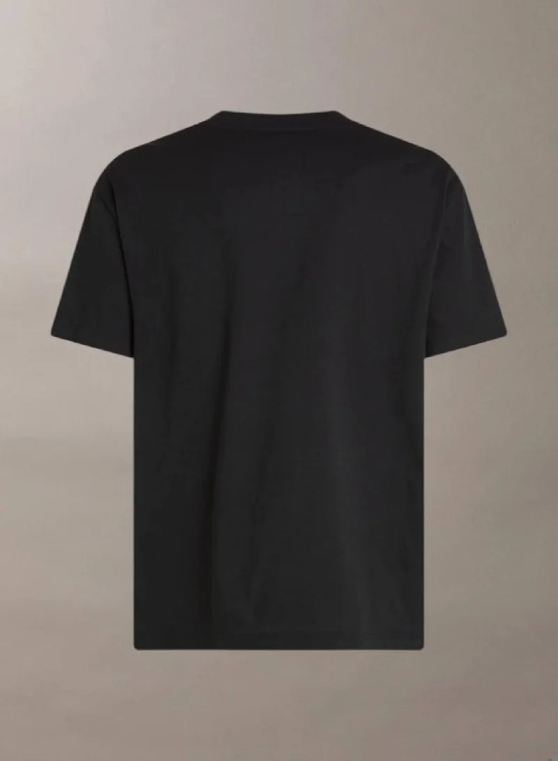 Calvin Klein Jeans Ck Black Logo T-shirt for Men | Best Price UAE