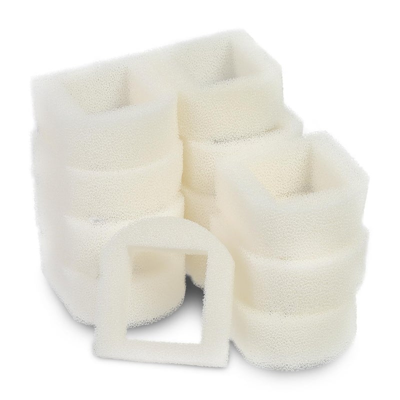 LTWHOME Replacement Foam Filter Fit for Drinkwell Stainless Steel 360 Lotus Avalon and Pagoda Pack of 12