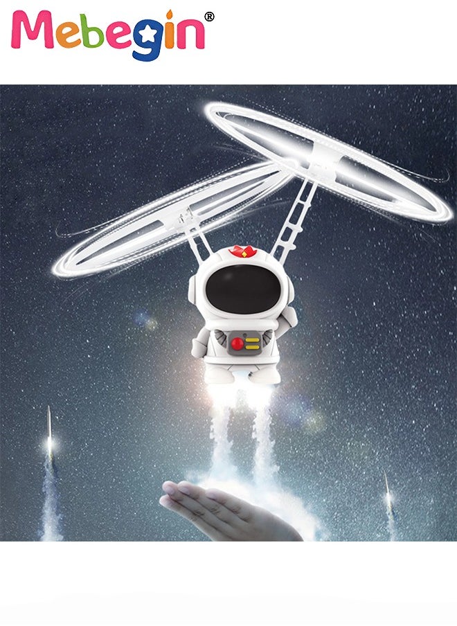 MEBEGIN Flying Robot Toy, Fun Flying Ball Toys with Astronaut Shape, Easy to Play and Operate, Perfect Indoor and Outdoor Flying Toys, Party Game, Ideal Gift for Kids  - Image 4