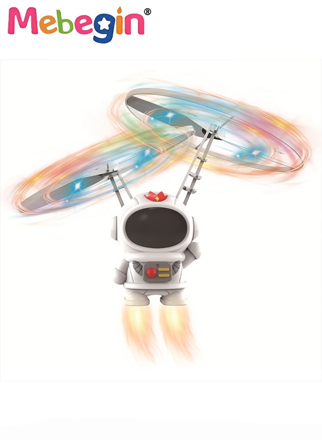 MEBEGIN Flying Robot Toy, Fun Flying Ball Toys with Astronaut Shape, Easy to Play and Operate, Perfect Indoor and Outdoor Flying Toys, Party Game, Ideal Gift for Kids  - Image 2