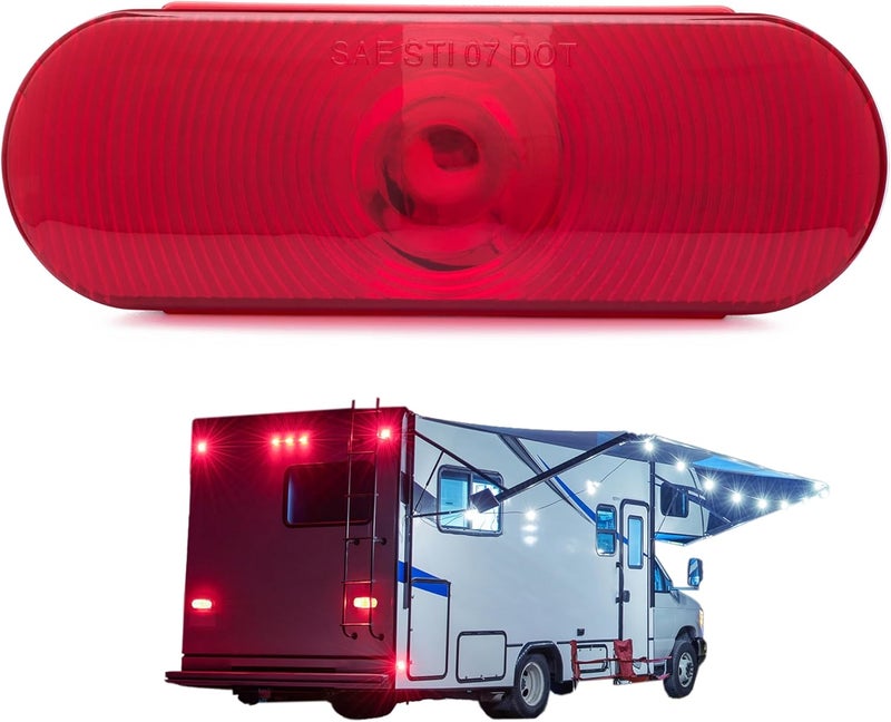 Lumitronics 6" Oval Sealed Stop/Turn/Tail Light - Image 1