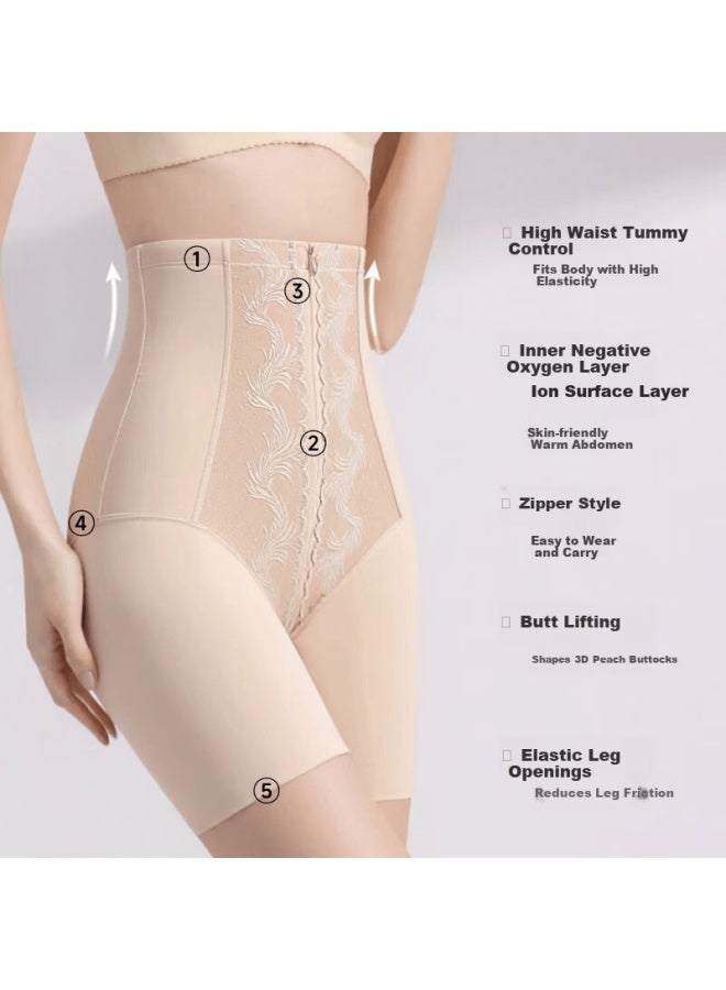 Gracewell High Waist Shaping Body Slimming Tummy Control Panties Lifting Strong Side Compression Waist Trainer Postpartum Bridal Underwear For Women - Image 2