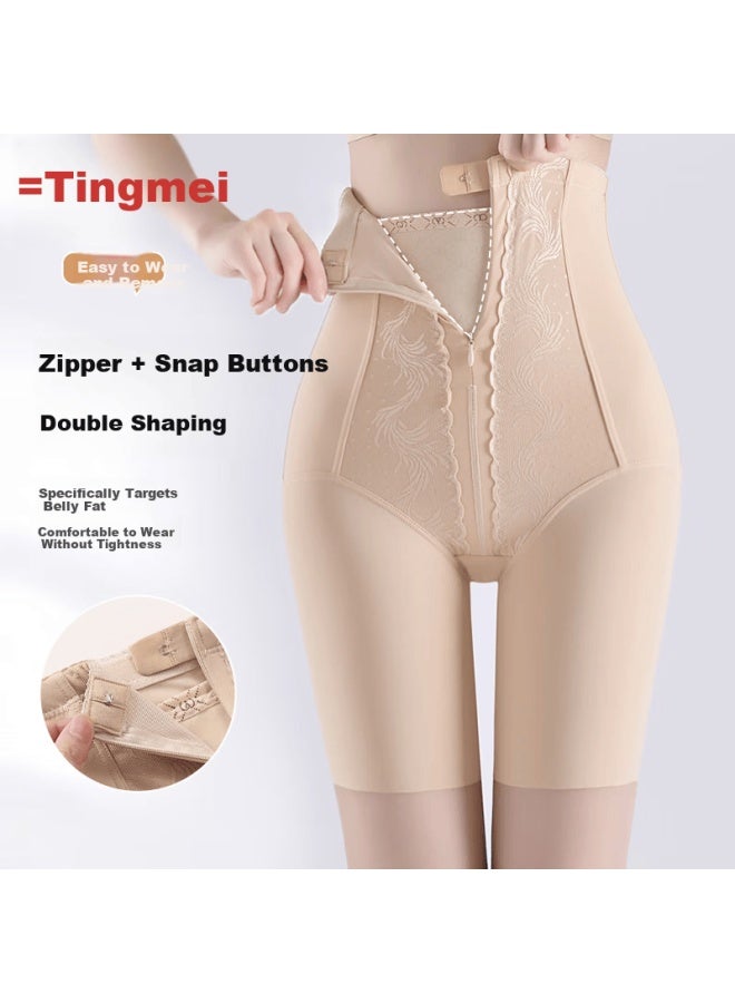 Gracewell High Waist Shaping Body Slimming Tummy Control Panties Lifting Strong Side Compression Waist Trainer Postpartum Bridal Underwear For Women - Image 1