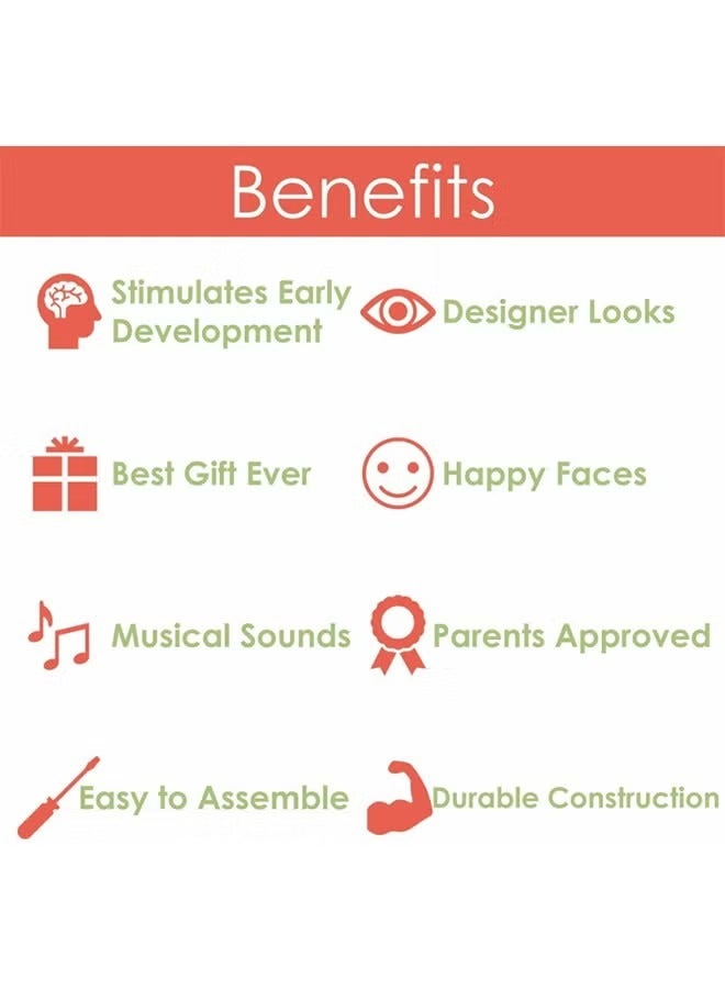 Horse Music Ride-On Toy Cute Authentic Rich Unique Detailed Design Premium Quality - Image 4