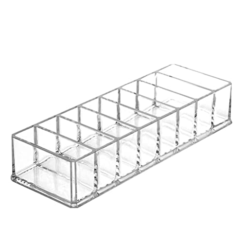 eS³kube 8 Slots ACRYLIC Compact Holder Powder Eye Shadow Blush Highlighters Makeup Organizer - Image 1