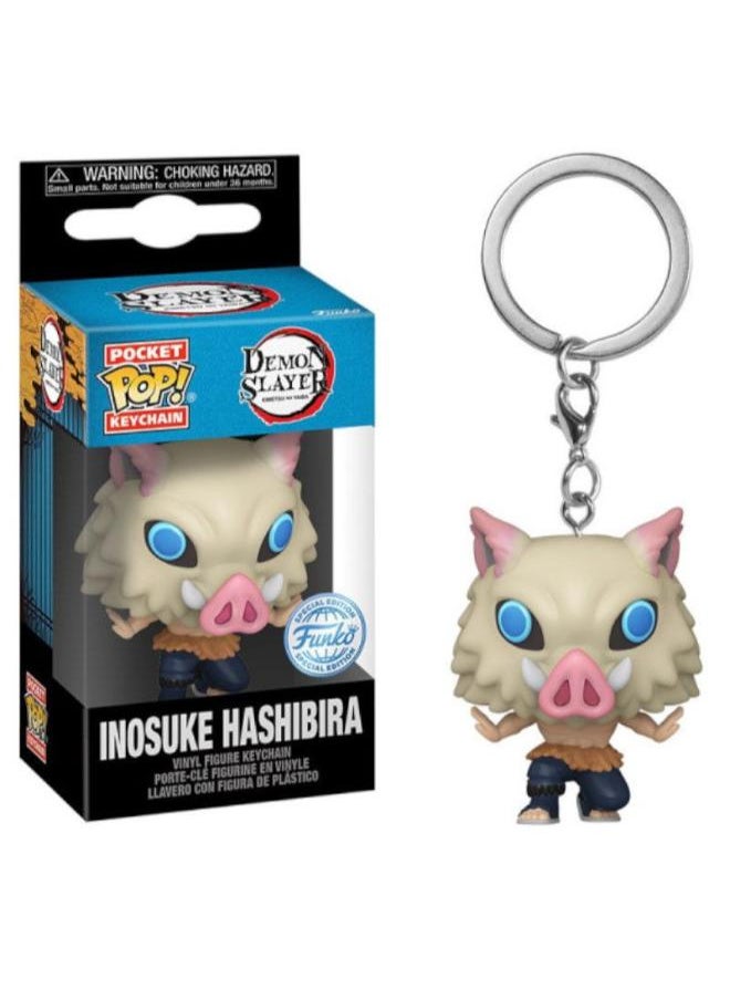 Funko - Pocket Pop! Anime : Demon Slayer - 7Th Form Inosuke Hashibira - Image 1