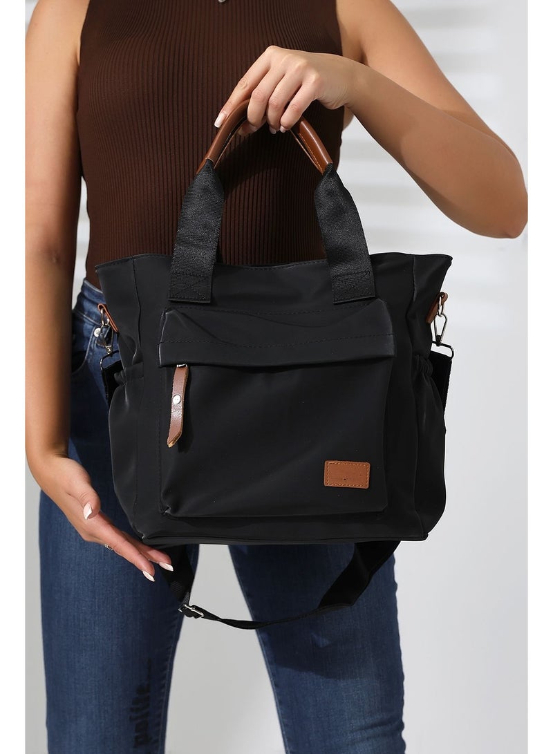 حقيبة توتي باج وتربروف , حقيبة عملية متعددة الإستخدامات-شنطة للعمل الجامعة  أو السفر - حقيقة يد و كتف - Image 2