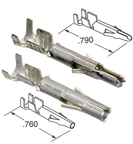 Molex - 20A Connector w/14-20 AWG, Wire Connector - 2.13mm D, Latch Lock, MLX (M&F Terminals 10 Pair) - Image 5